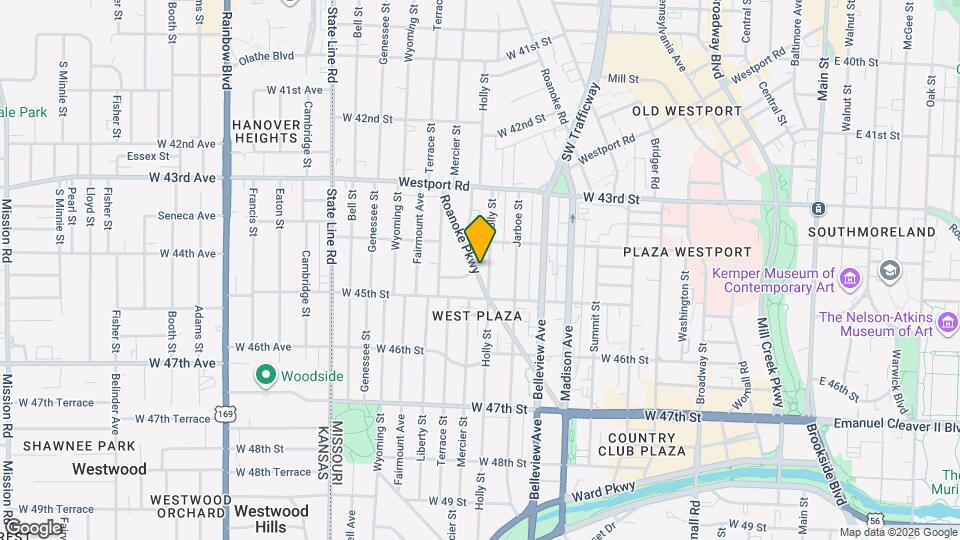 4401 Roanoke Pkwy Map and Location Details