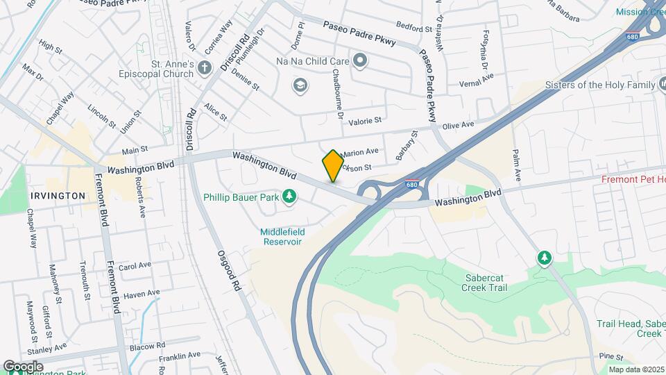 Washington Place Mapa y Detalles de la Ubicación