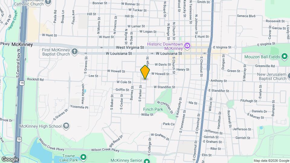408 S College St Map and Location Details