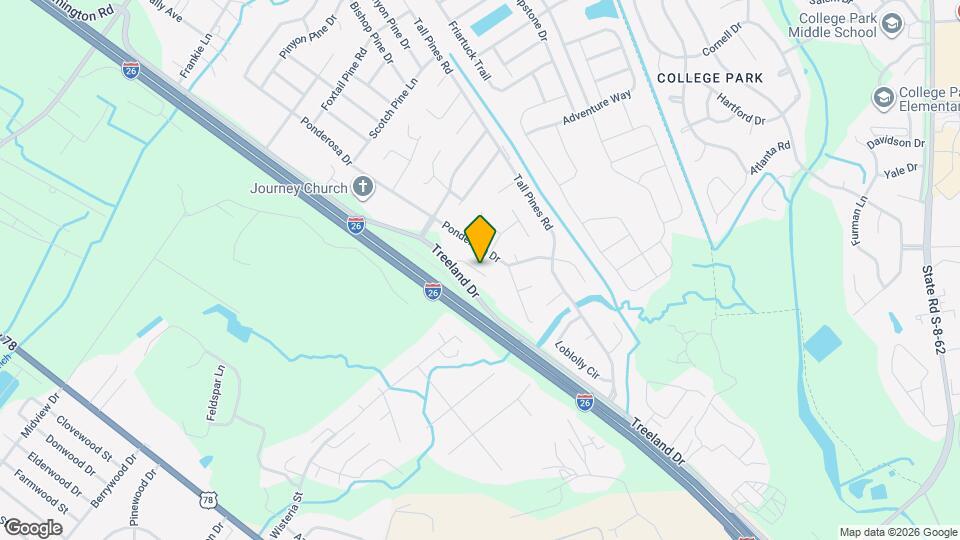 134 Growden Ln Map and Location Details