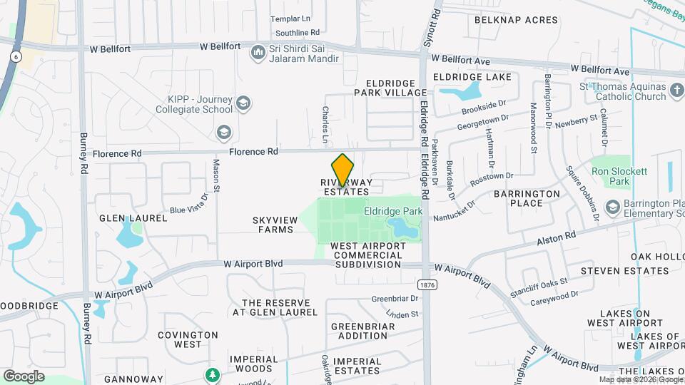 13647 Padgett Dr Map and Location Details