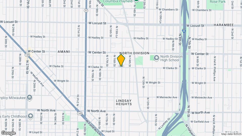 2577 N 15th St Map and Location Details