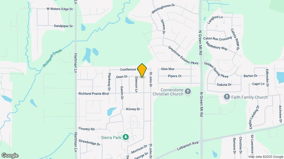 731 Country Meadow Ln Map and Location Details