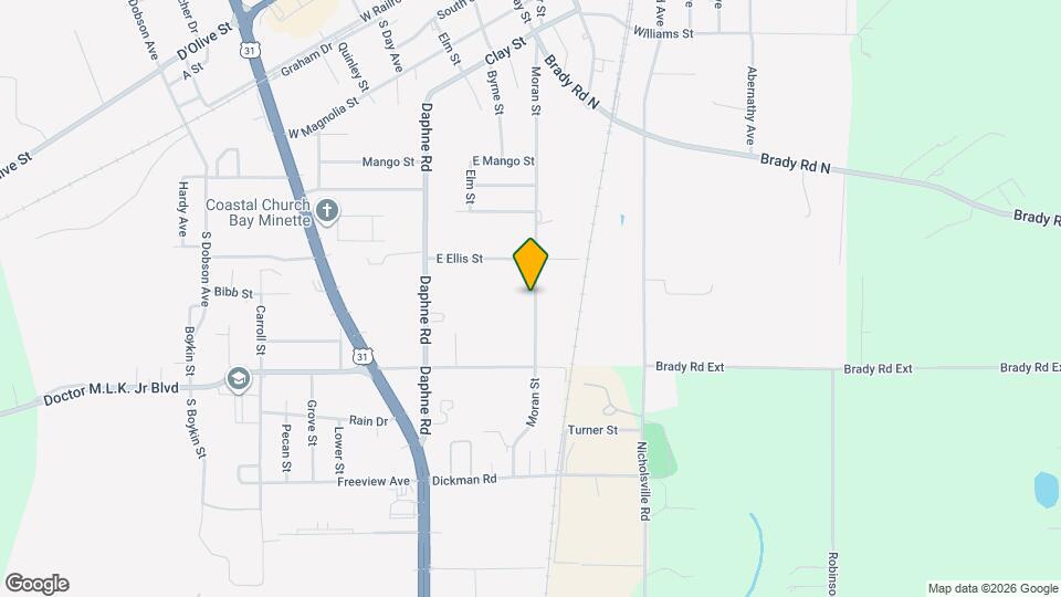 910 Moran St Map and Location Details