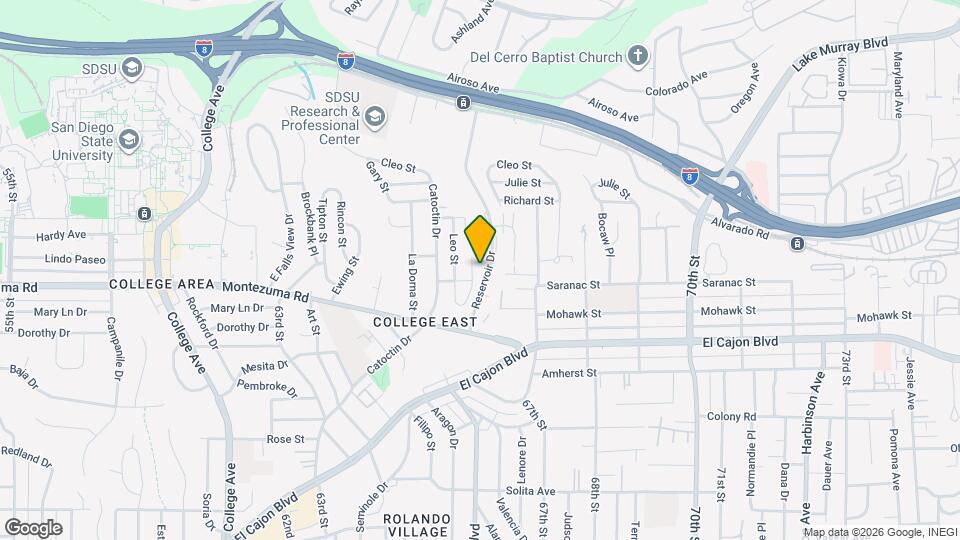5125 Alumni Pl Map and Location Details