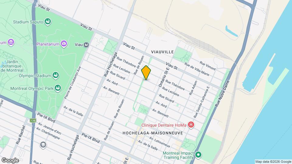 2122-2160 Leclaire Map and Location Details