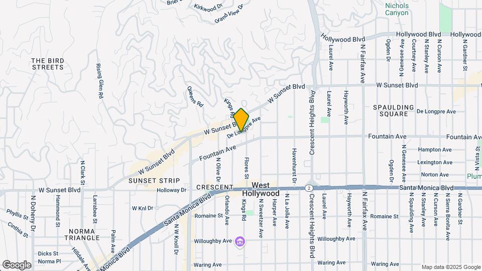 8400 De Longpre Ave Map and Location Details