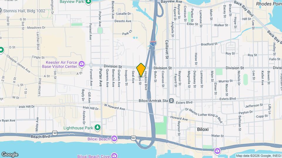 962 Thelma St Map and Location Details