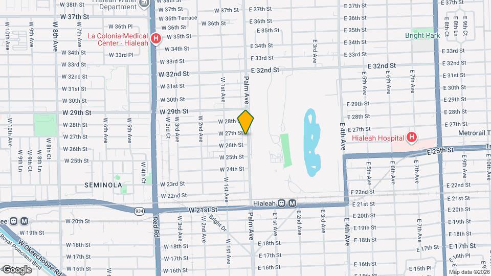 2660 Palm Ave Map and Location Details