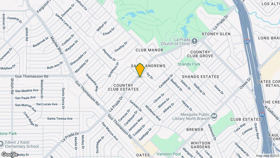 4555 Sandra Lynn Dr Map and Location Details