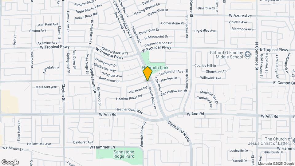 5753 Indian Ridge Dr Mapa y Detalles de la Ubicación