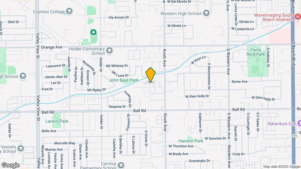 3551-3579 W Savanna St Map and Location Details