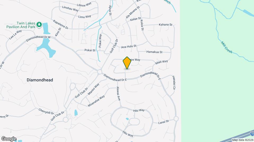 880 Oio Pl Map and Location Details