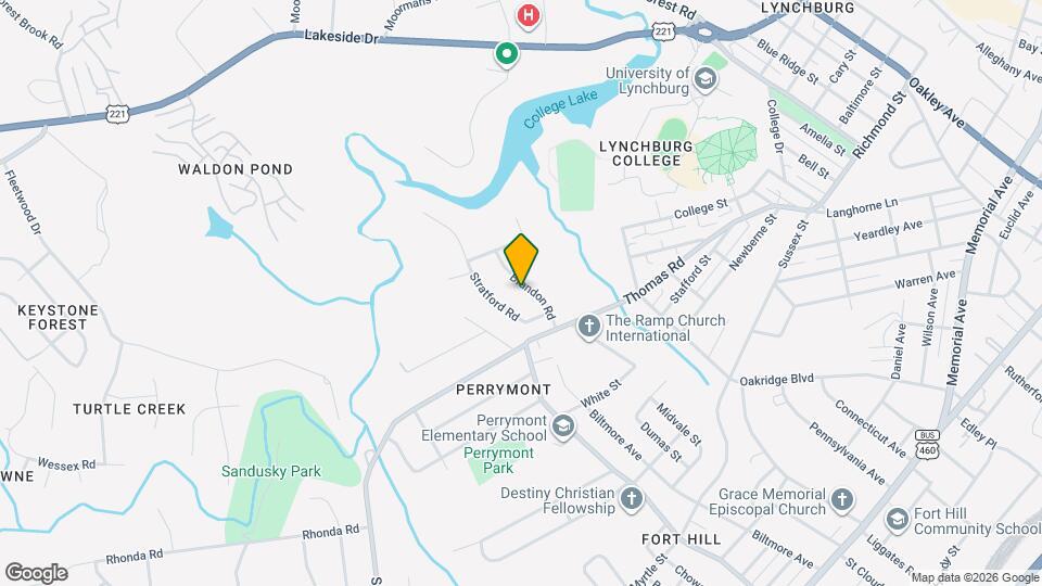 1113 Brandon Rd Map and Location Details