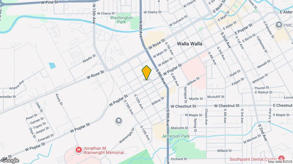 816 W Poplar St Map and Location Details