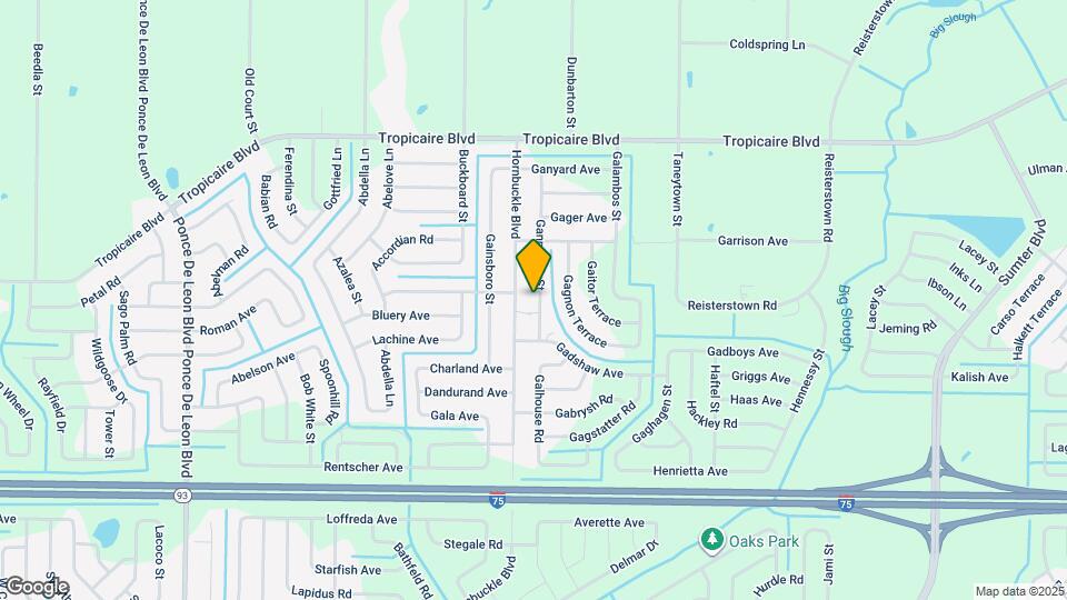 5479 Gannaway St Map and Location Details