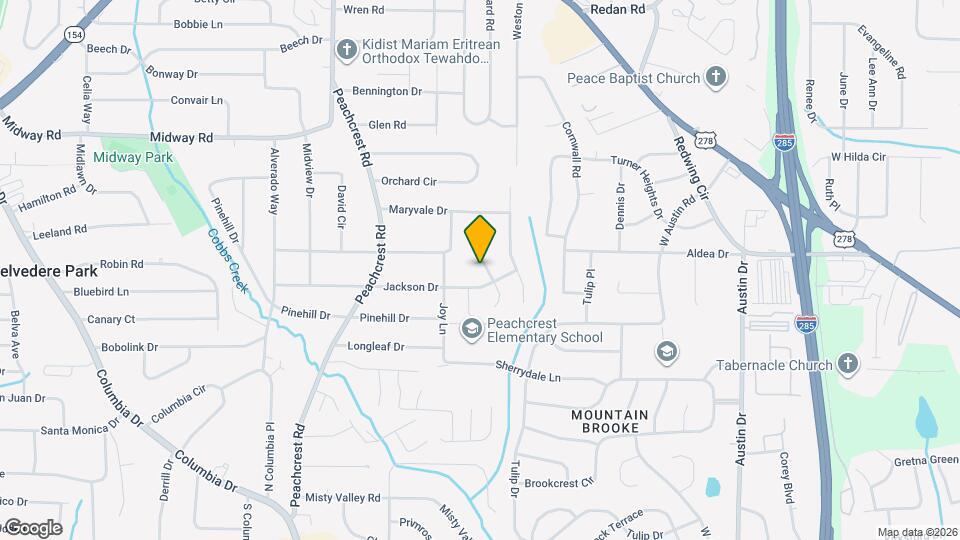 1459 Meadowlark Dr Map and Location Details