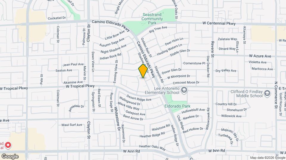 6067 Hidden Rock Dr Map and Location Details