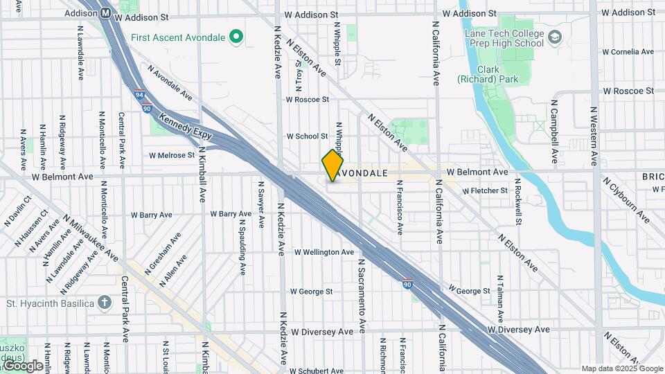 3042 W Fletcher St, Unit #2 floor Mapa y Detalles de la Ubicación