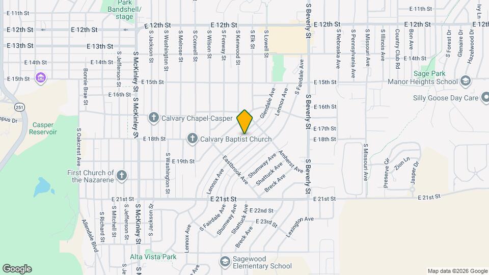 1755 Glendale Ave Map and Location Details
