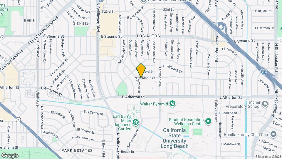 5808 E Marita St Mapa y Detalles de la Ubicación