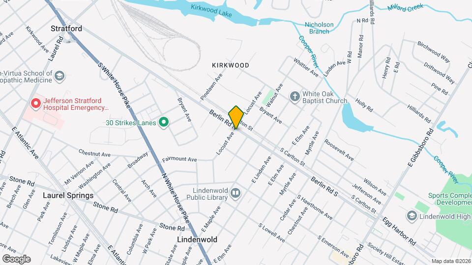 222 Berlin Rd N Mapa y Detalles de la Ubicación