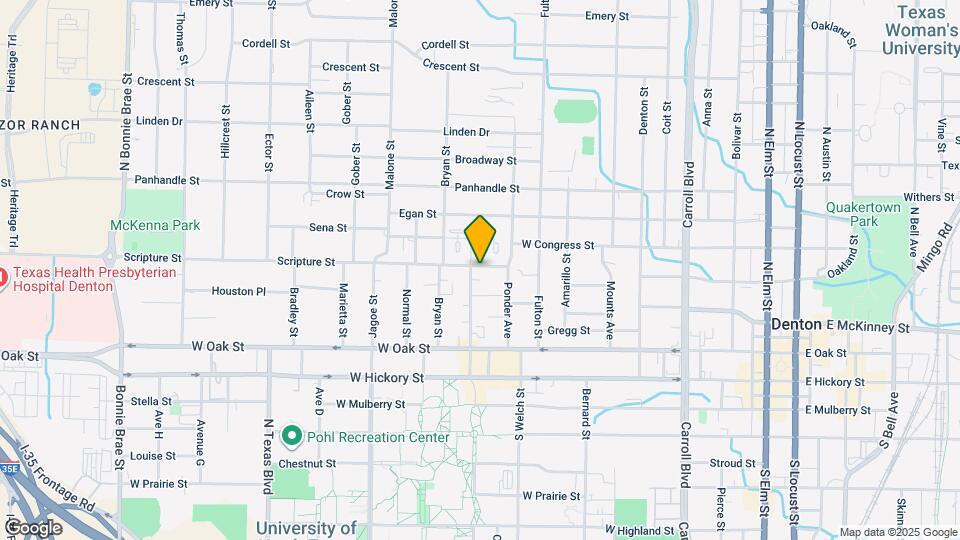 424 Fry St, Unit A Map and Location Details
