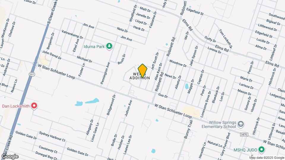 4500 Sylvia Dr Map and Location Details