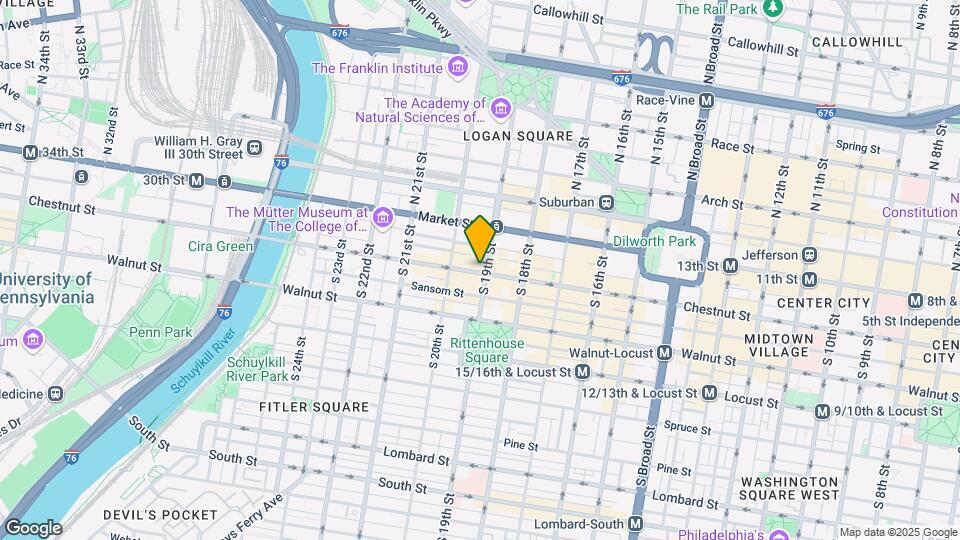 1905 Chestnut St Map and Location Details