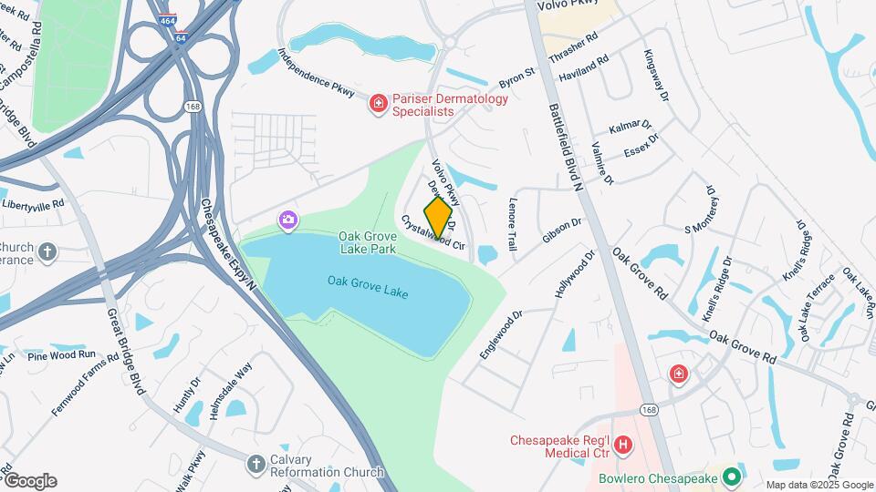 1108 Crystalwood Cir Map and Location Details