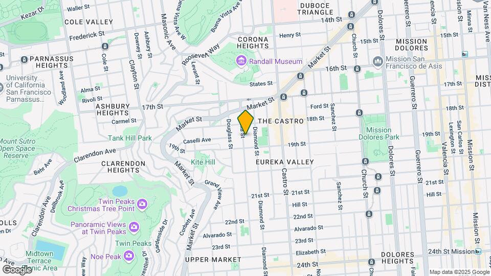 155 Eureka Mapa y Detalles de la Ubicación