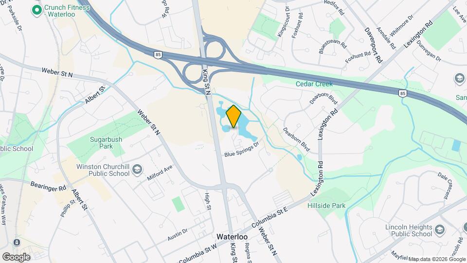 30 Blue Springs Dr, Unit PH3 Map and Location Details