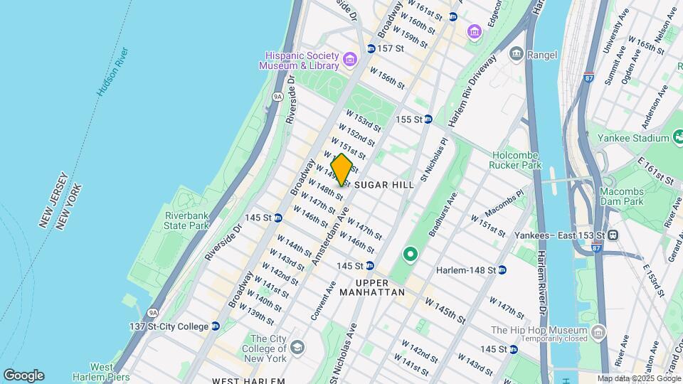 503 W 148th St Map and Location Details