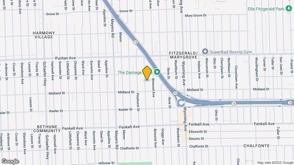 15758 Mendota St Map and Location Details