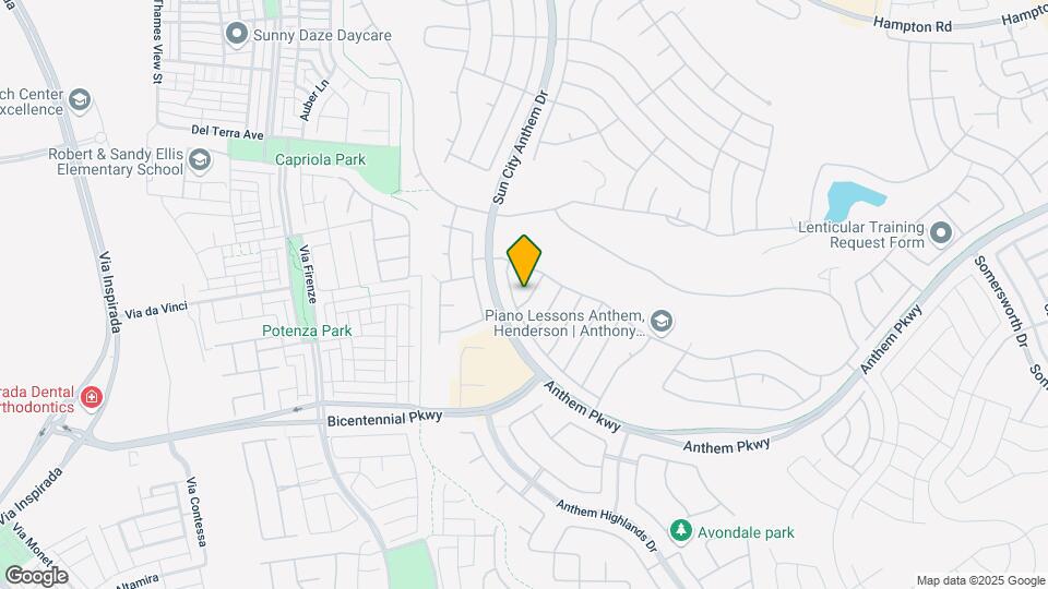 2313 Fox Hills Dr Map and Location Details