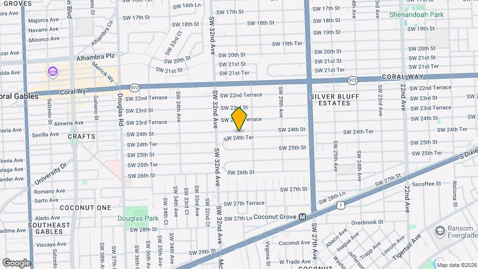 3147 SW 24th Ter Map and Location Details