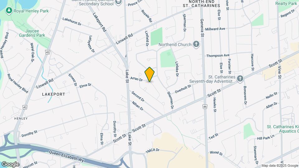 6 McCordick Dr Map and Location Details