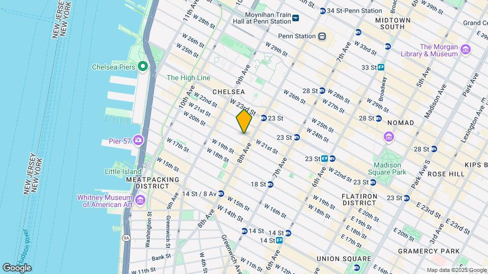 306 West 21st Street Map and Location Details
