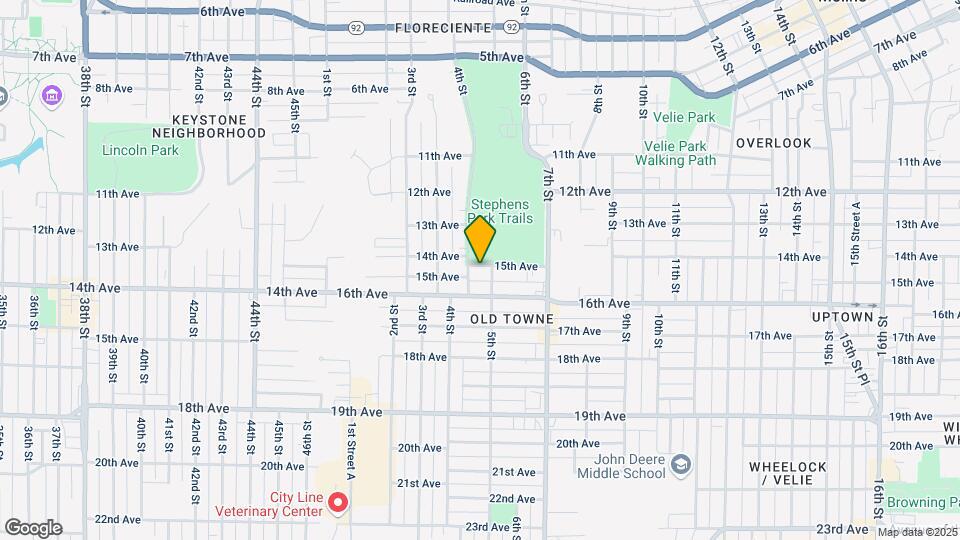 412 15th Ave Map and Location Details