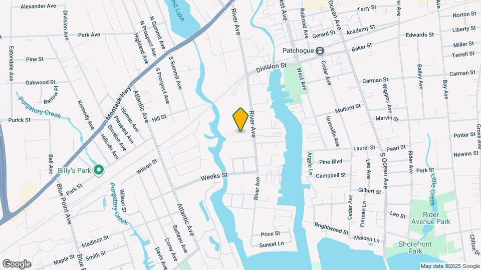 Fairfield Creekside At Patchogue Village Map and Location Details