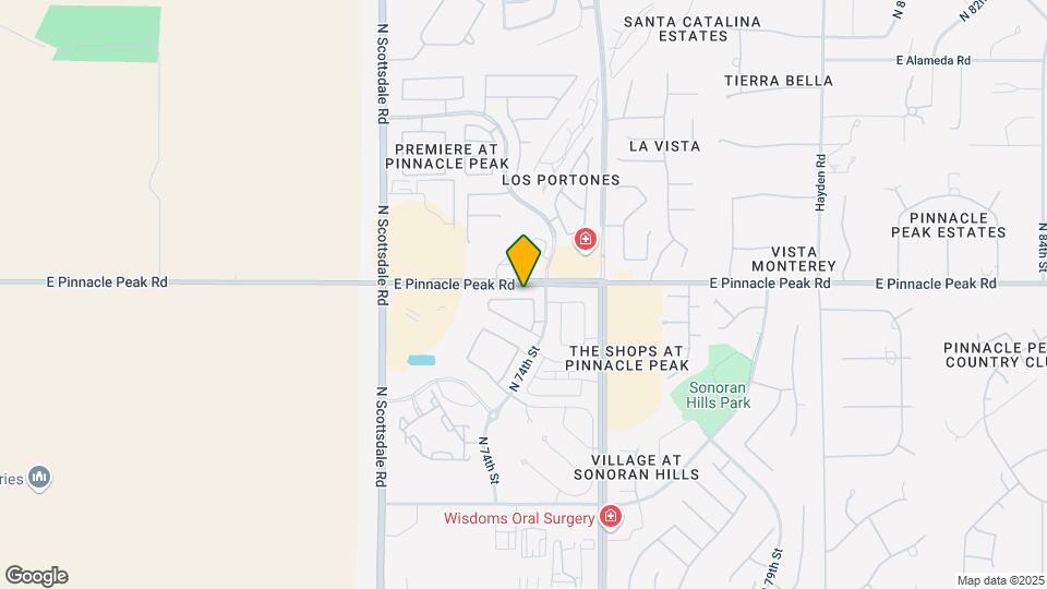 7350 E Vista Bonita Dr Map and Location Details