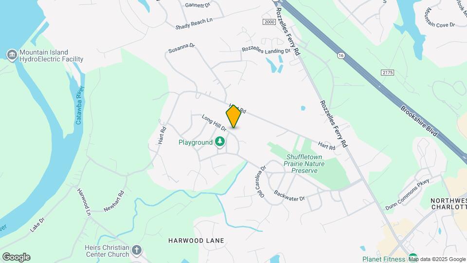 9709 Long Hill Dr Map and Location Details