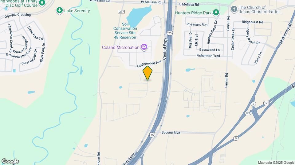 1903 Canyon Ln Map and Location Details
