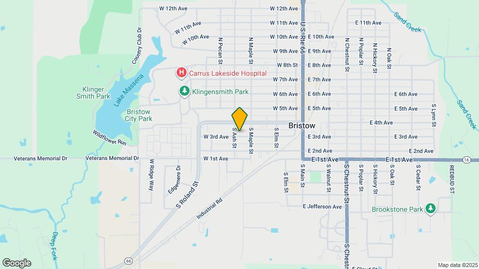 319 S Ash St Map and Location Details