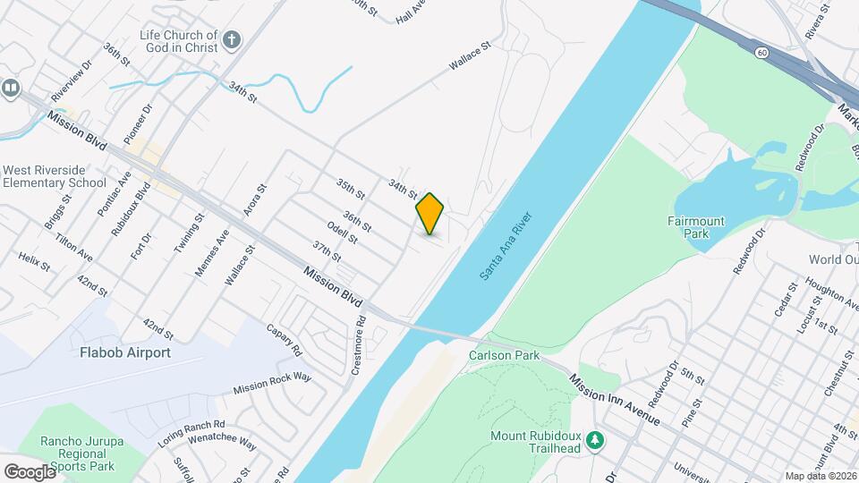 3508 Crestmore Rd Map and Location Details