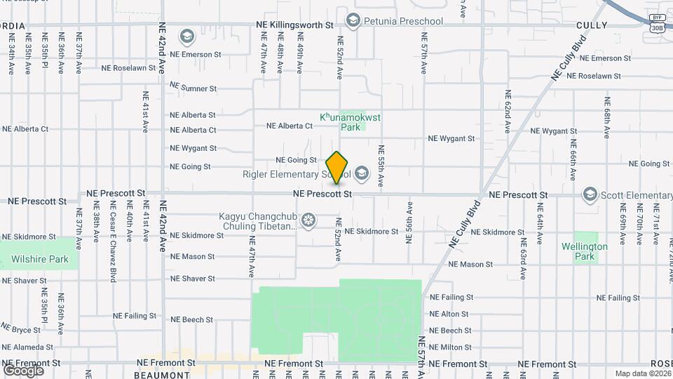 4503-4507 NE 52nd Ave, Unit 4503 Map and Location Details