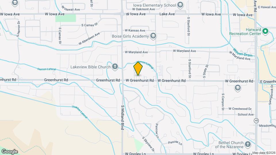 2235 S Sockeye Pl Map and Location Details