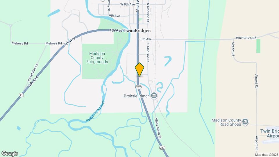 401 S Main St Map and Location Details