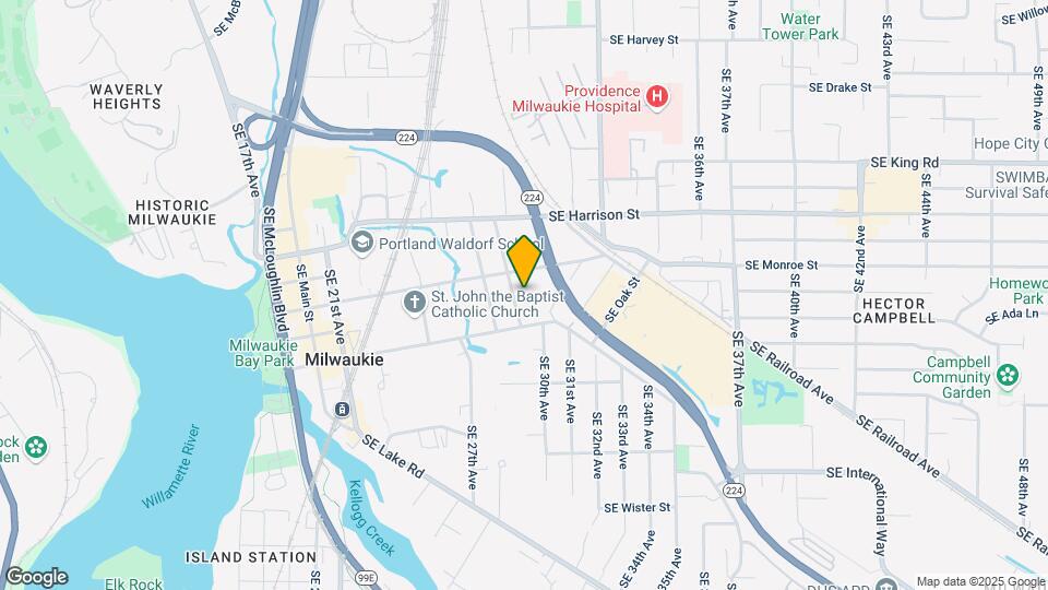 10920 SE 29th Ave Map and Location Details