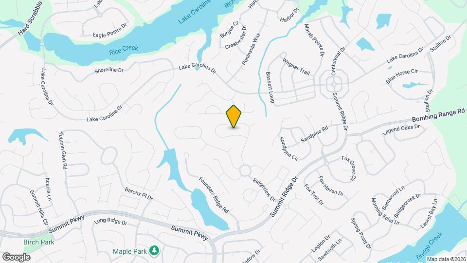 427 Kingston Trace Rd Map and Location Details